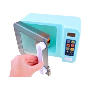 Cuptor cu microunde pentru copii, cu sunet si lumina, dimensiuni 26,5 x 17 x 13 cm, multicolor - Img 3