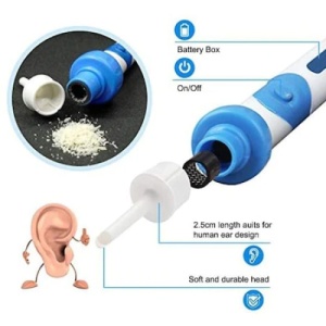 Dispozitiv pentru curatarea urechilor FOXMAG24, cu vibratii si micro-aspirare - Img 4