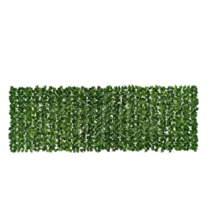 Gard artificial cu frunze, tip frunza, Atelier Scop®, Verde Colorat, 300x100cm - Img 1