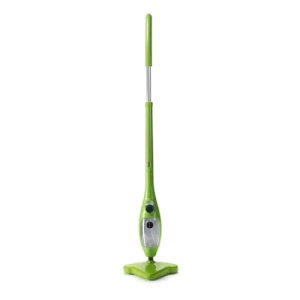 Mop cu aburi, cu mod de control al aburului, pentru pardoseli, covoare, imbracaminte, ecologic, usor de depozitat, verde - Img 1