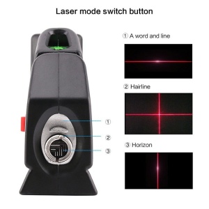 Nivela laser 4 in 1, cumpana cu functie laser, rigla si ruleta FMD213 - Img 4