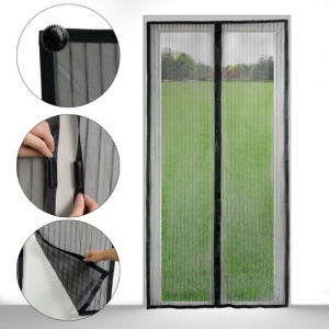 Perdea Cu Magneti Anti Insecte Magic Mesh NEGRU sau MARO - Img 4
