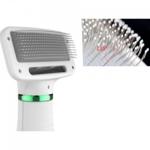 Perie cu uscator FOXMAG24 pentru caini si pisic 2 in 1, alb - Img 5