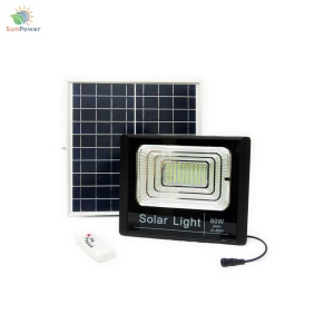 Proiector solar 100 LED IP67 60W 4800lm cu telecomanda - Img 2