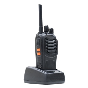 Set 2 bucati statie radio, programabila, cu acumulatori, incarcatoare si casti incluse, 0.5W, ASQ, TOT, VOX, portabile, negru - Img 4