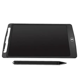 Tableta grafica, pentru scris si desenat, cu buton de stergere automata, 8.5 inch, creion special inclus, negru - Img 1