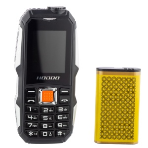 Telefon militar F8, Dual SIM, 3800 mAh, FM radio, Bluetooth, Lanterna, Negru-Gri - Img 2