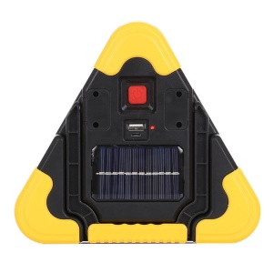 Triunghi SOS Cu Lanterna LED COB, FOXMAG24, LED Rosu , Incarcare Solara , USB , Acumulator Integrat , Galben - Img 4