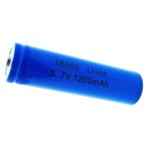 Acumulator Li-ion, .7V 1200mAh, capacitate mare, reincarcabil, dimensiuni 65 x 17 x 12 mm, albastru - Img 3