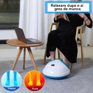 Aparat masaj pentru picioare FOXMAG24, multifunctional, infrarosu, electric, alb - Img 4