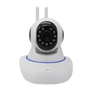 Camera supraveghere Video 3D HD Wifi, MEILAN, viziune nocturna, audio pe 2 cai, anti-zgomot, detectare de miscare，Alb - Img 1