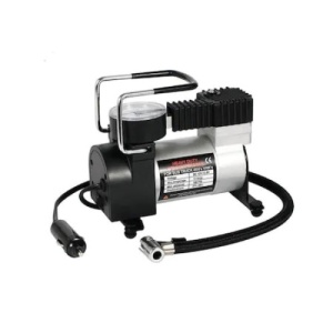 Compresor Auto FOXMAG24, 12V, Umflare Rapida, Portabila, 10 Amp, 965 kPA, 35l/min, Usor, Ergonomic, Alb/Negru - Img 1