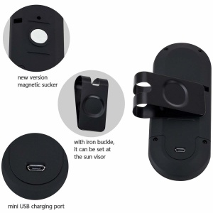 Difuzor portabil Bluetooth, Pyramid Wireless Audio Receiver, MP3, Hands Free Car Kit Bluetooth, Parasolar auto, Multipoint Difuzor - Img 3