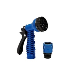 Furtun expandabil FOXMAG24 pentru gradina, cu reglare presiune, cu dimensiunea pana la 30 m, albastru - Img 2