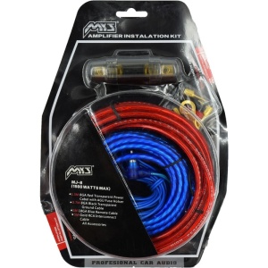 Kit Complet cabluri + sigurante pentru subwoofer,Universalt,4,5m - Img 1