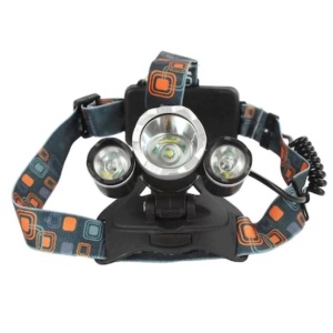 Lanterna frontal LED FOXMAG24, 2x Acumulatori, Zoom Cree 5W x 3, ABS - Img 2
