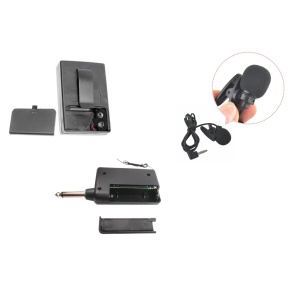Microfon wireless tip lavaliera FOXMAG24®, 30 m, modulare FMwireless cu clips si receptor - Img 3