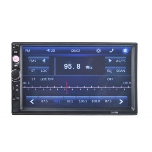 Navigatie Auto FOXMAG24, Display Touchscreen 7 Inch, Telecomanda inclusa, Handsfree, Putere 4 x 60 W, Conectivitate Bluetooth, SD Card, Port USB, Functie camera auto, Design Modern, Negru - Img 1
