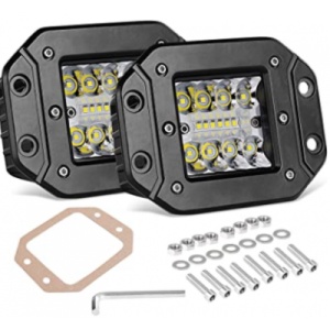 Proiectoar led FOXMAG24 60W, Suv, ATV, Tractor, Jeep, negru - Img 1