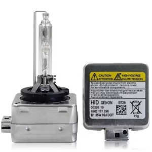 Set 2 becuri auto D1S, putere 35W, temperatura culorii 6000k, 12V, Xenon, fluxul luminos 3200 lumeni, argintiu - Img 3