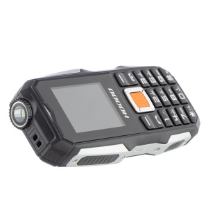 Telefon militar F8, Dual SIM, 3800 mAh, FM radio, Bluetooth, Lanterna, Negru-Gri - Img 3