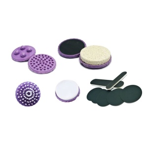 Aparat pentru ingrijirea picioarelor Derma Seta, 9 accesorii - Img 2