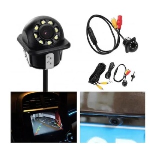 Camera auto marsarier, HD, unghi de filmare 170 °, rezistenta la apa si praf, negru - Img 3