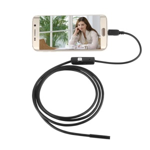 Camera inspectie ,endoscop, 5 m ,functie webcam ,6 led-uri , android, tableta sau pc - Img 1