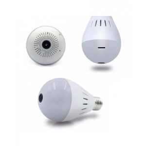 Camera spion 360 grade tip bec HD IP Wireless, unghi 360 grade, urmarire Live - Img 2