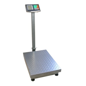 Cantar de platforma, sarcina maxima 135 kg, din otel, afisaj digital cu iluminare, cu baterie reincarcabila de mare capacitate, precizie de masurare +/- 100 g, argintiu - Img 2