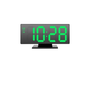 Ceas digital led mirror clock cu afisaj verde , DS-3618L-V - Img 1