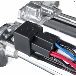 Claxon chrome cu 2 goarne si compresor, sunet clar datorita acoperirii cu crom a otelului inox, instalare pe orice tip de automobil, alimentare cu curent continuu, argintiu - Img 4