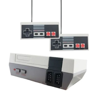 Consola gaming FOXMAG24, retro cu 2 controllere, 620 de jocuri, multiplayer, cu cele mai indragite jocuri - Img 1