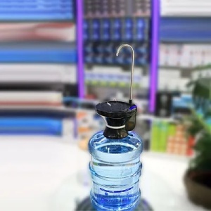 Dispenser automat pentru apa, cu suport pentru pahar, putere 3,8W, incarcare USB, negru - Img 4