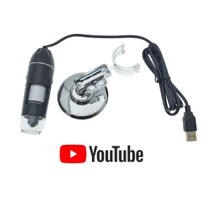 Microscop digital USB, 1000x, 8 x led reglabil, cablu 135 cm - Img 4