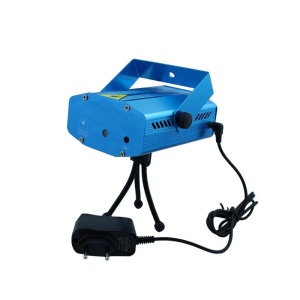 Mini proiector laser cu senzor, interior/exterior, model puncte, albastru, Dalimag - Img 1