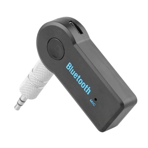 Mini receptor bluetooth, compatibil cu iPhone si Android, Mod Sleep, Jack 3.5 mm Stereo, functie Handsfree, negru - Img 1