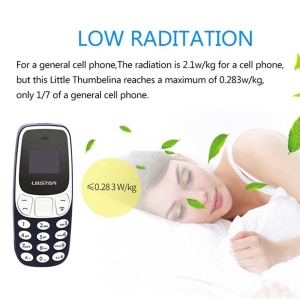 Mini Telefon Radio Fm Bluetooth Model Nokia Dual Sim 330M - Albastru - Img 2