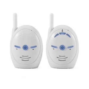 Monitor audio FOXMAG24, pentru bebelusi, cu doua unitati, alb - Img 1