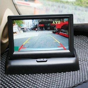 Monitor auto, FOXMAG24, ecran color TFT 4.3 inch, pliabil, 12V - Img 4