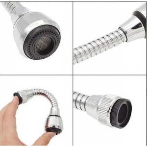 Prelungitor FOXMAG24® pentru orice robinet Turbo Flex, 15 cm - Img 3