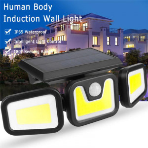 Proiector solar FOXMAG24® triplu Led, 30W - Img 4
