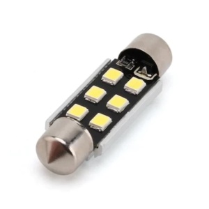 Set 2 Becuri LED FOXMAG24, 36mm Canbus pentru Plafoniera , Lampi numar Lumina Alba Premium - Img 3