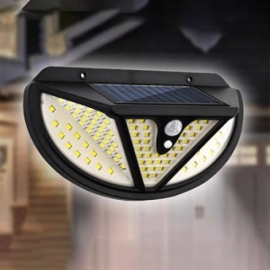 Set 4 lampi solare FOXMAG24, de exterior, rezistenta la apa, senzor de miscare, 118 LED-uri - Img 2