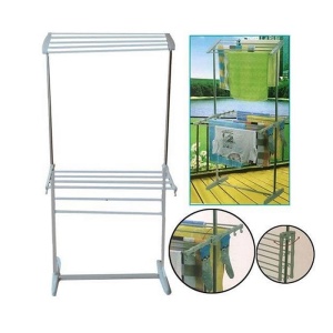 Uscator pliabil pentru haine Multifunctional Mobile Folding Racks-EDY® - Img 3