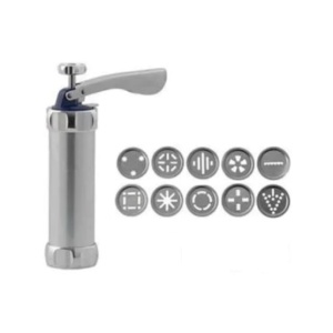 Aparat FOXMAG24 pentru fursecuri, biscuiti cu 10 forme, 4 palnii din inox - Img 2