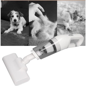 Aspirator fara fir, de mana, putere 120W, 2 moduri de utilizare, cu accesorii incluse, filtru HEPA, Wireless, alb - Img 4
