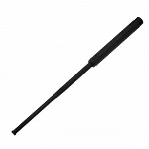 Baston Premium autoaparare telescopic FOXMAG24®, 50 cm din 3 segmente, solid, negru - Img 1