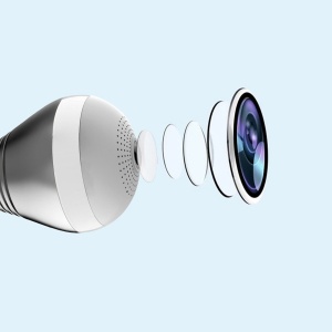 Bec Spion cu Camera Spion de Supraveghere Wireless- IP- Panoramica, Full HD 1080P, FishEye 2MP - Img 2