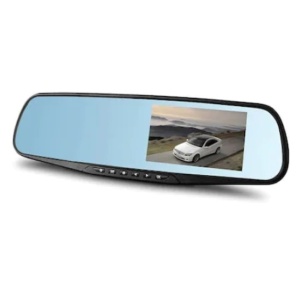 Camera auto DVR FOXMAG24, - Full HD, unghi de filmare 170 de grade, oglinda, senzor G - Img 1